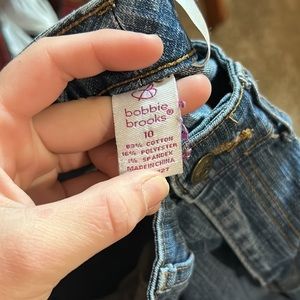 Bobbie Brooks  Woman’s ￼10 Average Denim Jeans￼.